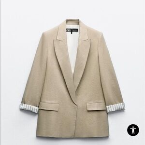 Zara Tan Blazer
